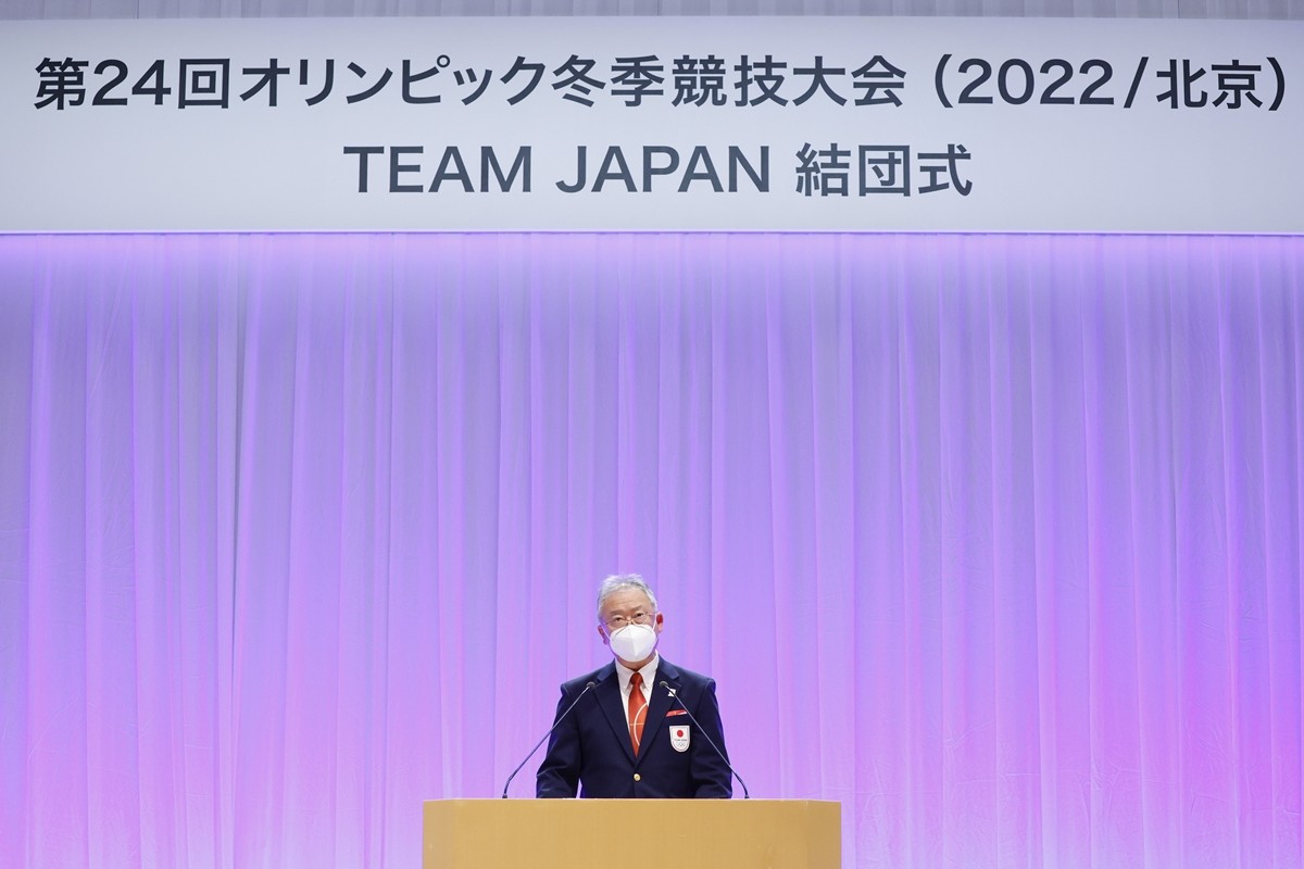 北京オリンピック主将・高木美帆、秋篠宮皇嗣同妃両殿下の前で決意表明「チームジャパン一丸に」