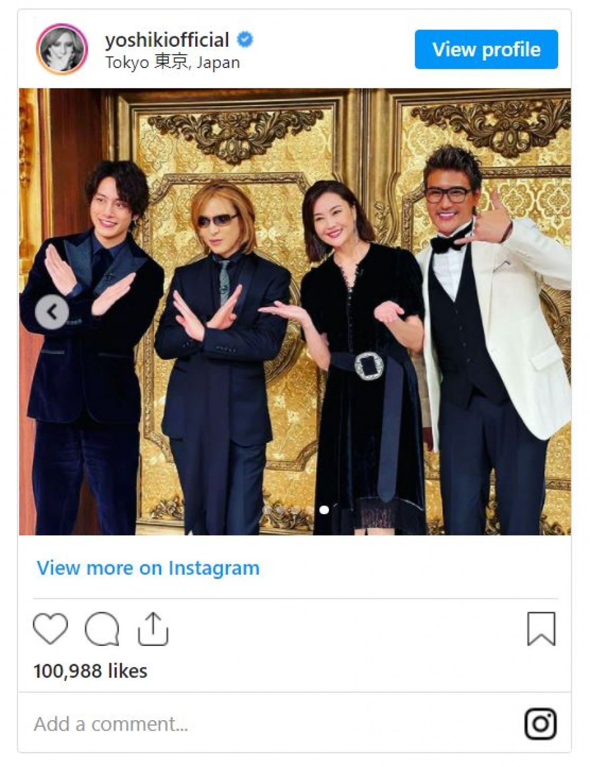 YOSHIKI、ビッグボス新庄剛志監督との2ショットに反響「気が合いそう」