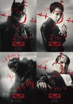 【写真】バットマン、キャットウーマン、リドラー、ペンギン　『THE BATMAN』キャラポス解禁