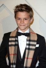 ロメオ・ベッカム、バーバリーのモデルを務めていた10歳頃