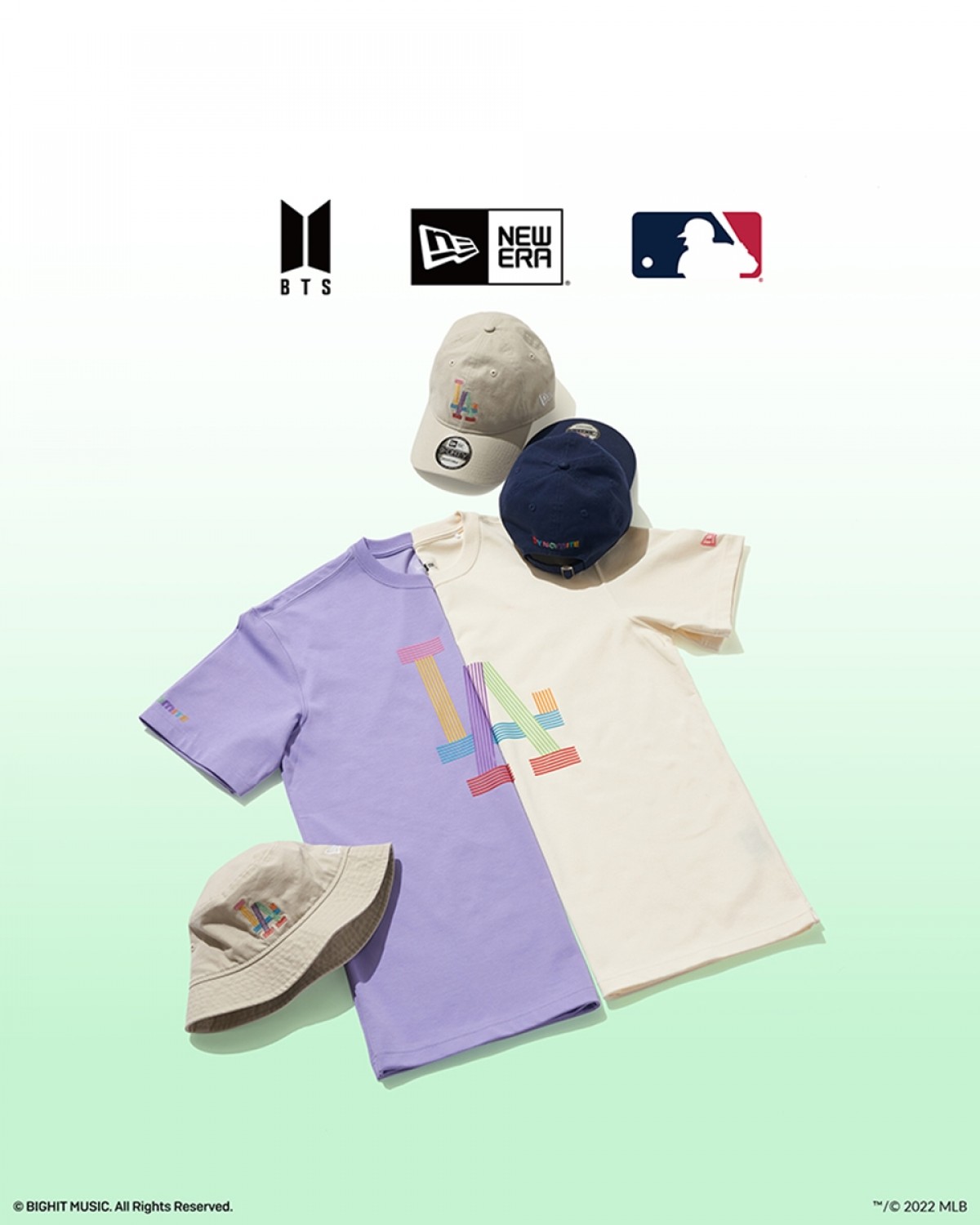 BTS×MLB×ニューエラがコラボ！