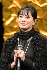 菅野美穂、映画『仕掛人・藤枝梅安』完成披露試写会に登場