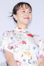 比嘉愛未、映画『親のお金は誰のもの　法定相続人』完成披露上映会に登場