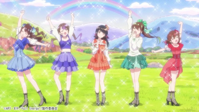 劇場版アニメ『i☆Ris the Movie ‐ Full Energy!!‐』ティザーPV場面カット