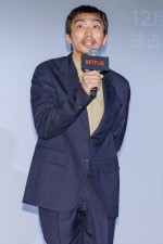 奥野瑛太、『ポケモンコンシェルジュ』プレミア試写会イベントに登場