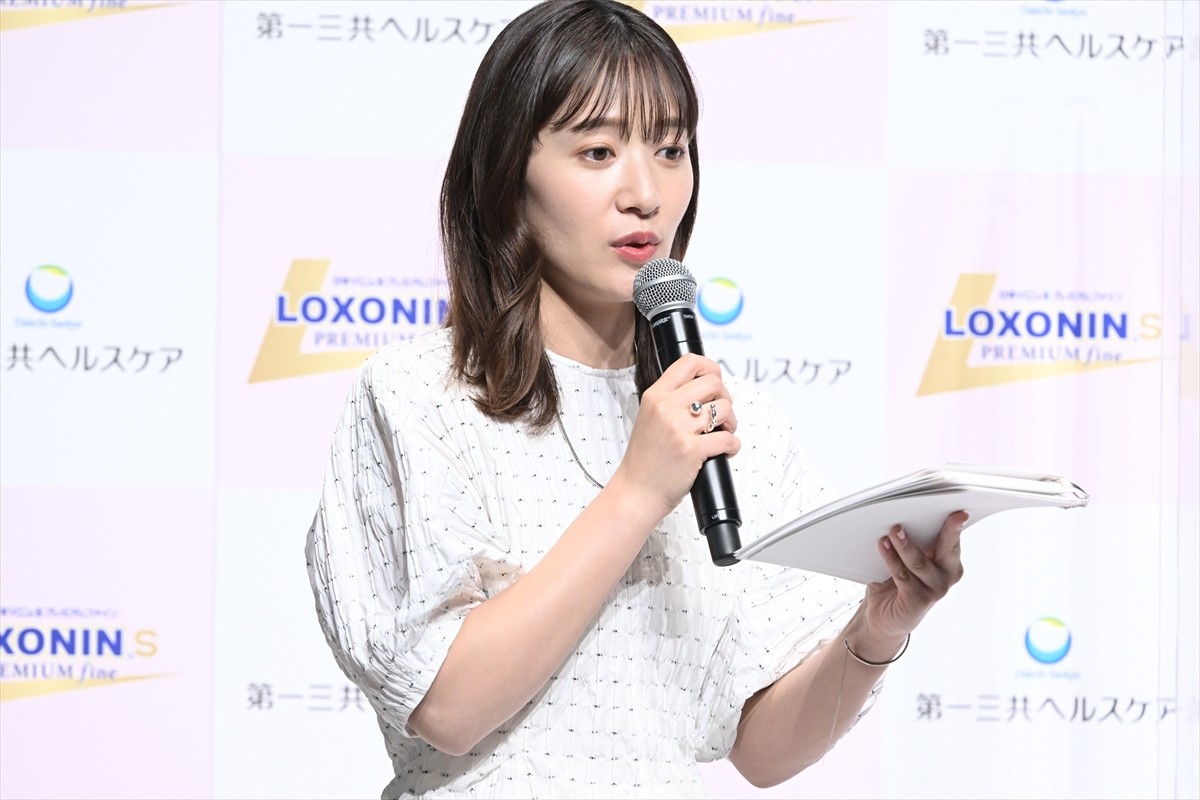 石原さとみ、第1子出産後初のイベント登場で母の顔「守るべきものができるとすごく大変」