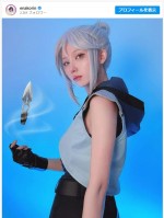 【写真】えなこ、人気ゲームキャラの本気コスプレ披露「カッコ良すぎて最高」絶賛の声