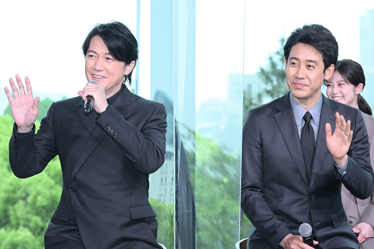 福山雅治＆大泉洋、13年ぶり共演「すごく楽しい」　仲良しエピソードも明かす