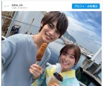 【写真】“夏海”森七菜＆“匠”神尾楓珠、お祭りオフショットを公開