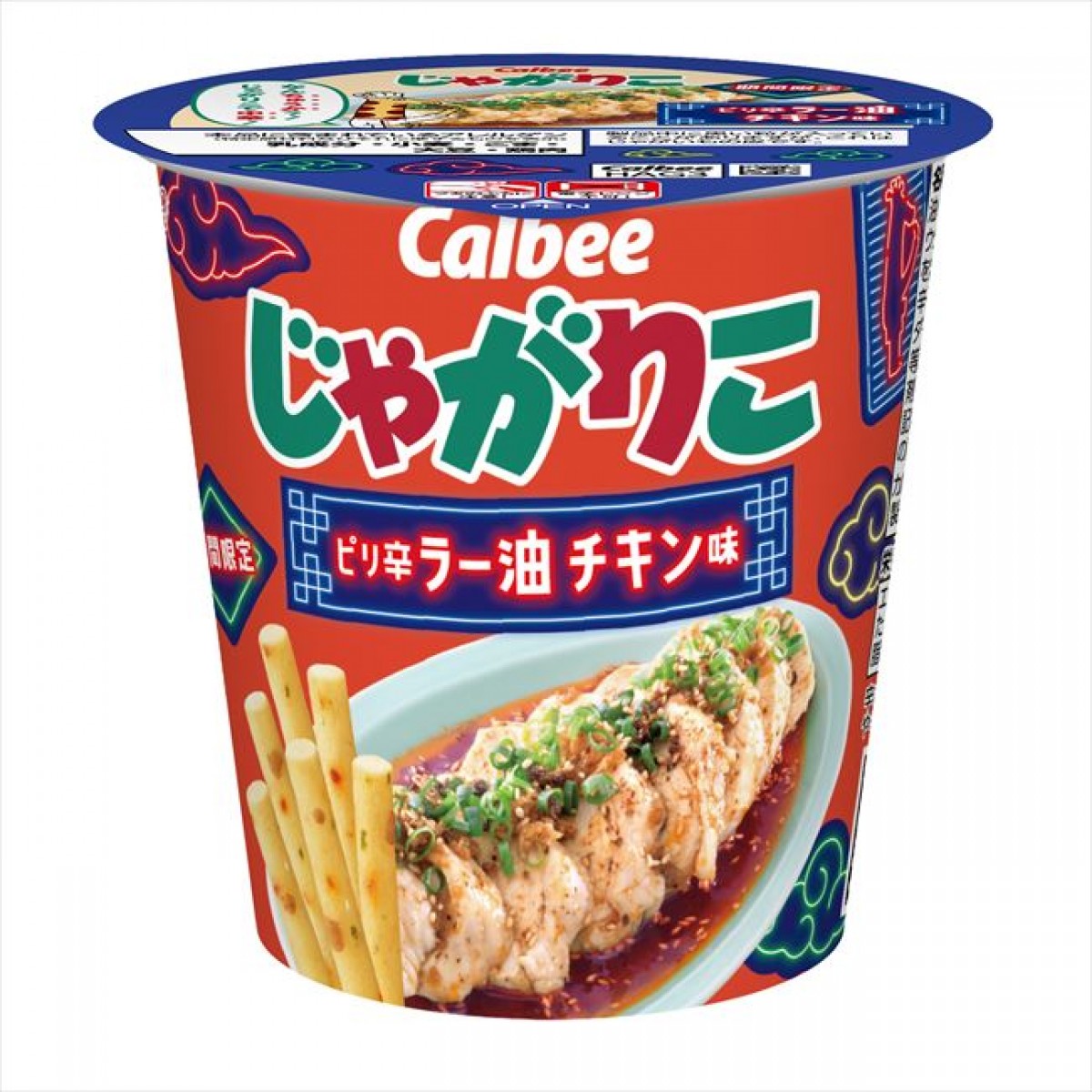 20230213 じゃがりこ ピリ辛ラー油チキン味