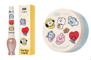 BT21×「エチュード」コラボ第2弾！　アイリキッドやファンデが限定デザインで登場