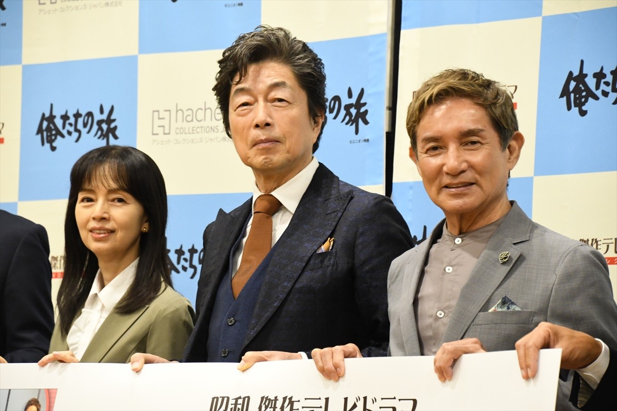 岡田奈々、中村雅俊＆田中健と久々の再会に「変わらず素敵なお兄さん」