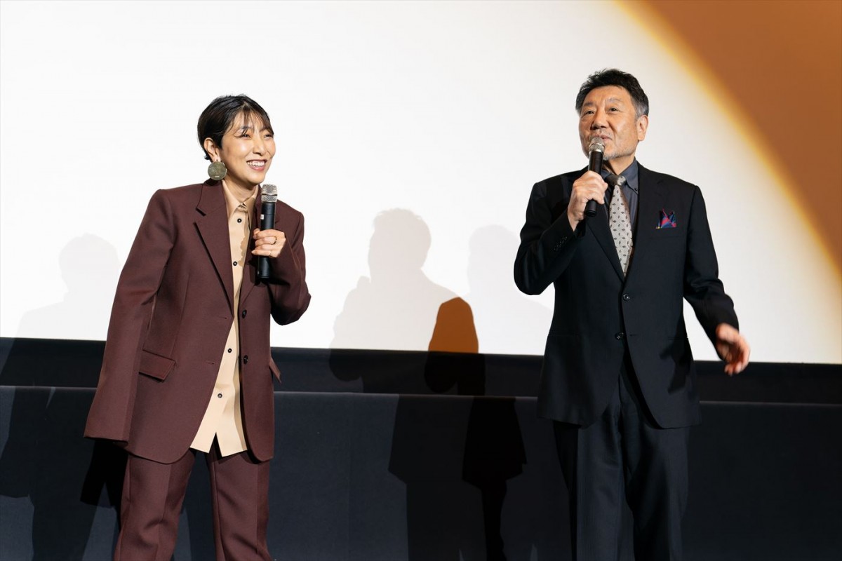 安藤サクラ＆山田涼介「これ以上できないぐらい頑張った」　映画『バッド・ランズ』舞台あいさつで撮影裏話も