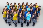 世界卓球応援サポーターの日向坂46 ※齊藤京子は不在