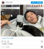 会長と専務と　※「森田哲矢（さらば青春の光）」インスタグラム