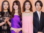 （左から）Koki，、アン・ハサウェイ、森星、山下智久