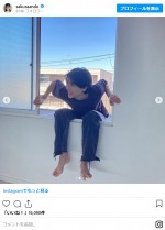 安藤サクラ、アー写撮影の裏側ショットを公開　※「安藤サクラ」インスタグラム