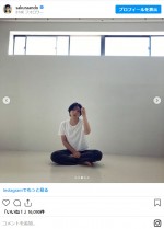 安藤サクラ、アー写撮影の裏側ショットを公開　※「安藤サクラ」インスタグラム