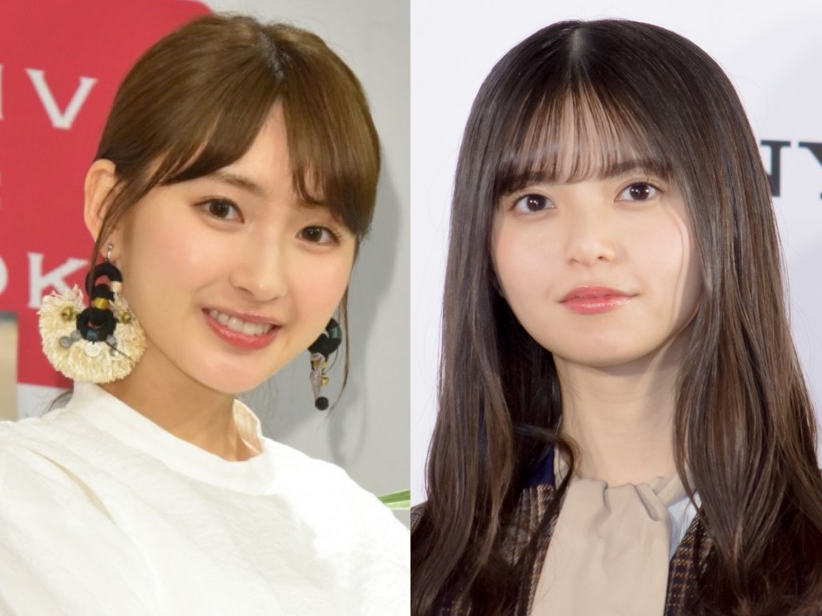 （左から）井上小百合、齋藤飛鳥