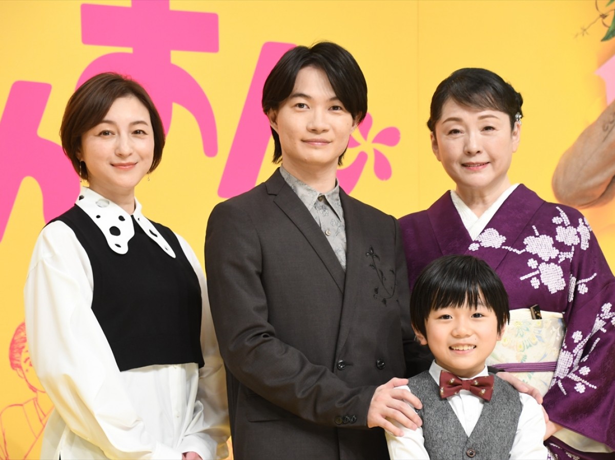 連続テレビ小説『らんまん』試写会の様子