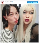 【写真】りんごちゃん、金髪ロングヘア＆カラコンの“別人級”ビジュアルに驚きの声