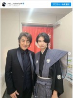 【写真】市村正親＆優汰の親子2ショット　成長にファン驚き