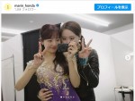 【写真】本田真凜、佐賀でのアイスショー成功を報告し妹・望結と2ショット