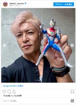 つるの剛士、『ウルトラマンダイナ』25周年を振り返りお宝ショットを公開　※「つるの剛士」インスタグラム