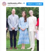 【写真】Matt、ウィリアム皇太子夫妻と対面にファン驚き「すご〜い」　並んだ姿に「違和感無さすぎますっ」