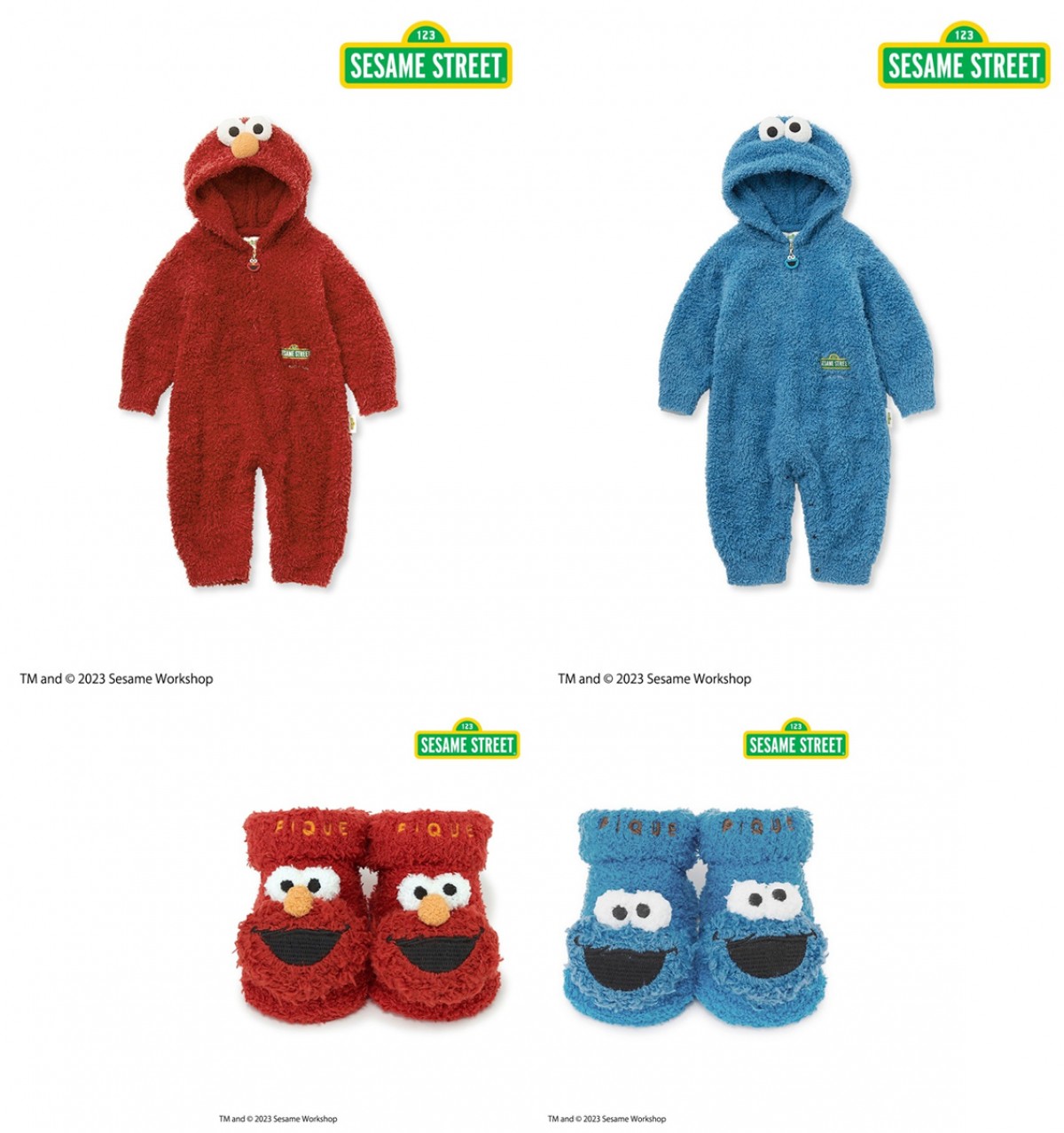 20231120「SESAME STREET meets GELATO PIQUE」