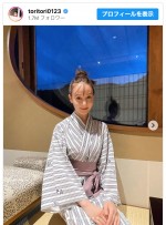 【写真】トリンドル玲奈、浴衣姿に絶賛の声　「何着ても似合う」