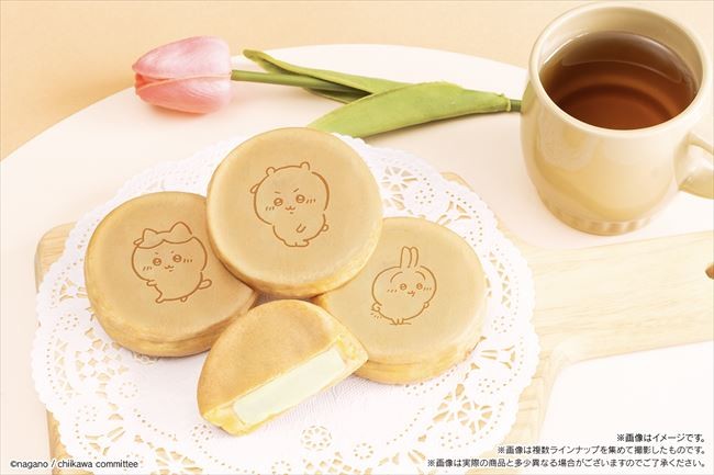 ファミマ「ちいかわ」のまんまる焼き発売！　各キャラの日常を描いたシール付き