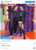 番組で共演した（左から）土屋アンナ、菜々緒 ※「土屋アンナ」インスタグラム