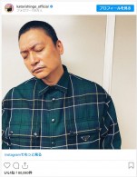 香取慎吾の坊主姿 ※「香取慎吾」インスタグラム