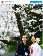 【写真】アンミカ、11回目の結婚記念日に白無垢ショットを披露「理想のご夫婦」「こっちまで幸せに」の声