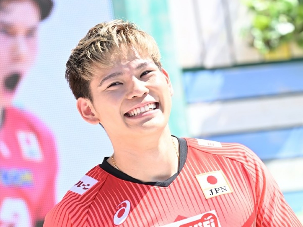 西田有志、『FIVB パリ五輪予選／ワールドカップバレー2023』開幕50日前イベントに登場