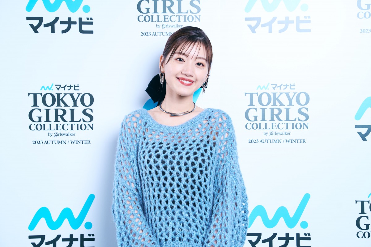 「マイナビ TGC 2023 A／W」日向坂46 佐々木美玲　取材日：2023年9月2日