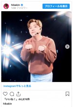 K‐POPメイクで別人級に変身したHIKAKIN　※「HIKAKIN」インスタグラム