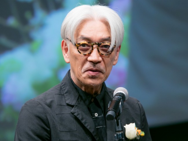 坂本龍一さんが死去　71歳（写真は2020年第1回 大島渚賞にて）