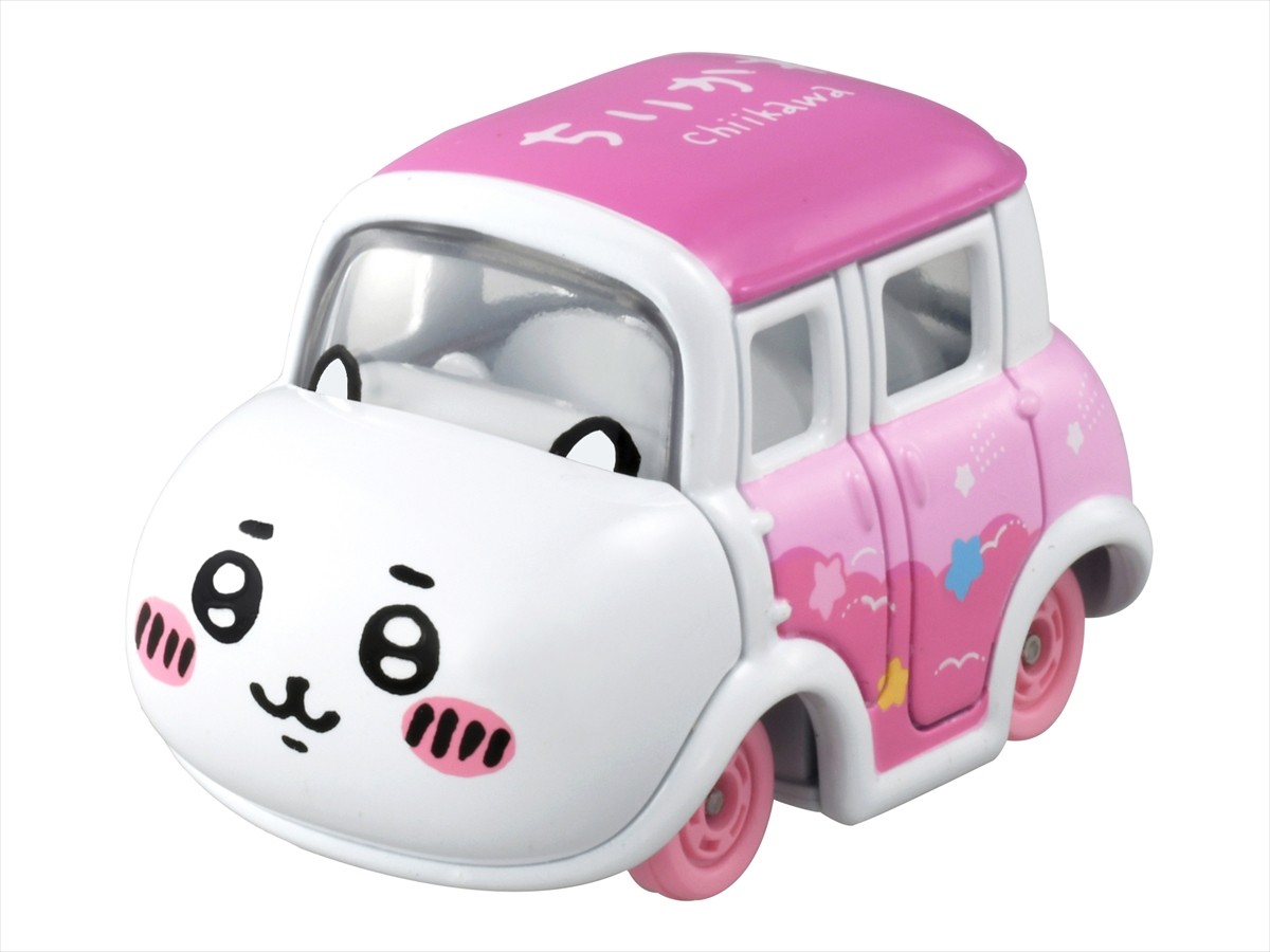 ちいかわの「トミカ」、6月上旬発売決定！　うしろにはシッポもデザイン