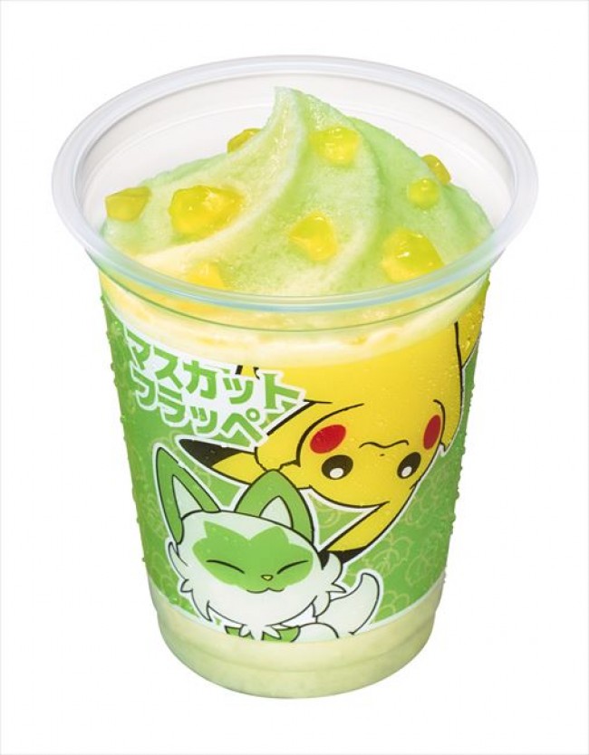 ファミマ「ポケモン フラッペ」登場！　異なる食感が楽しめる全3種を展開