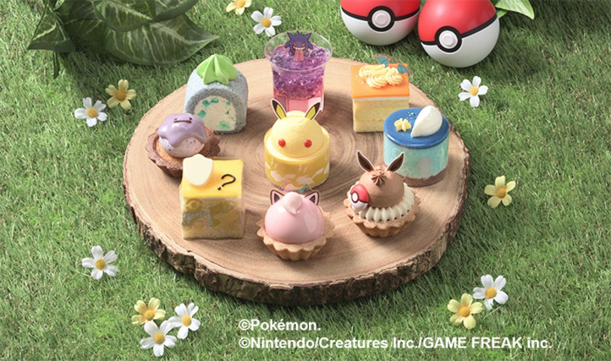 『ポケモン』プチケーキのセット初登場へ！　“メタモン”タルトなど9個入り＜銀座コージーコーナー＞