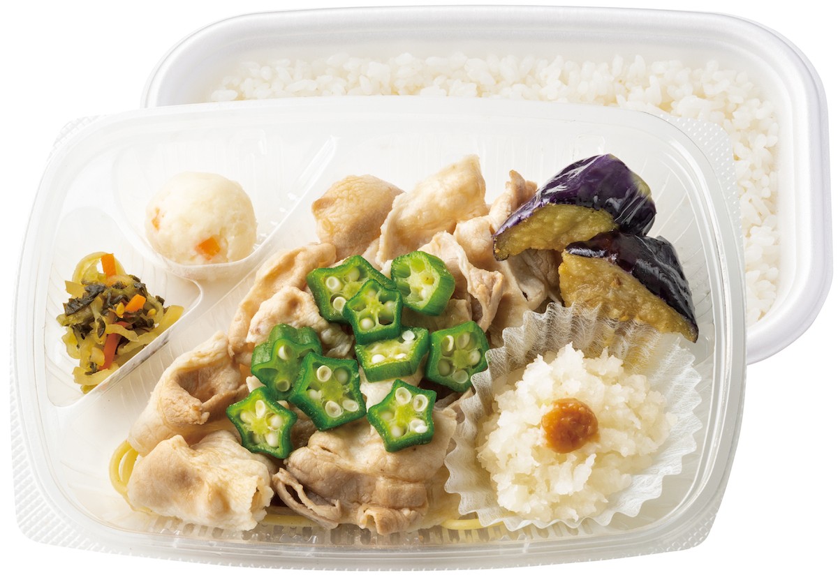 ほっともっと「梅おろし豚しゃぶ弁当」を発売！　紀州南高梅と大根おろしの“さっぱり”コンボ