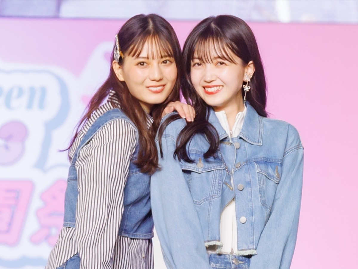 久保史緒里＆小坂菜緒、「Seventeen夏の学園祭2023」に登場