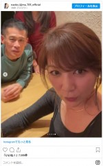 実は所属事務所が同じ柳沢慎吾（左）と飯島直子（右）　※「飯島直子」インスタグラム