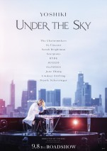 映画『YOSHIKI：UNDER THE SKY』キービジュアル