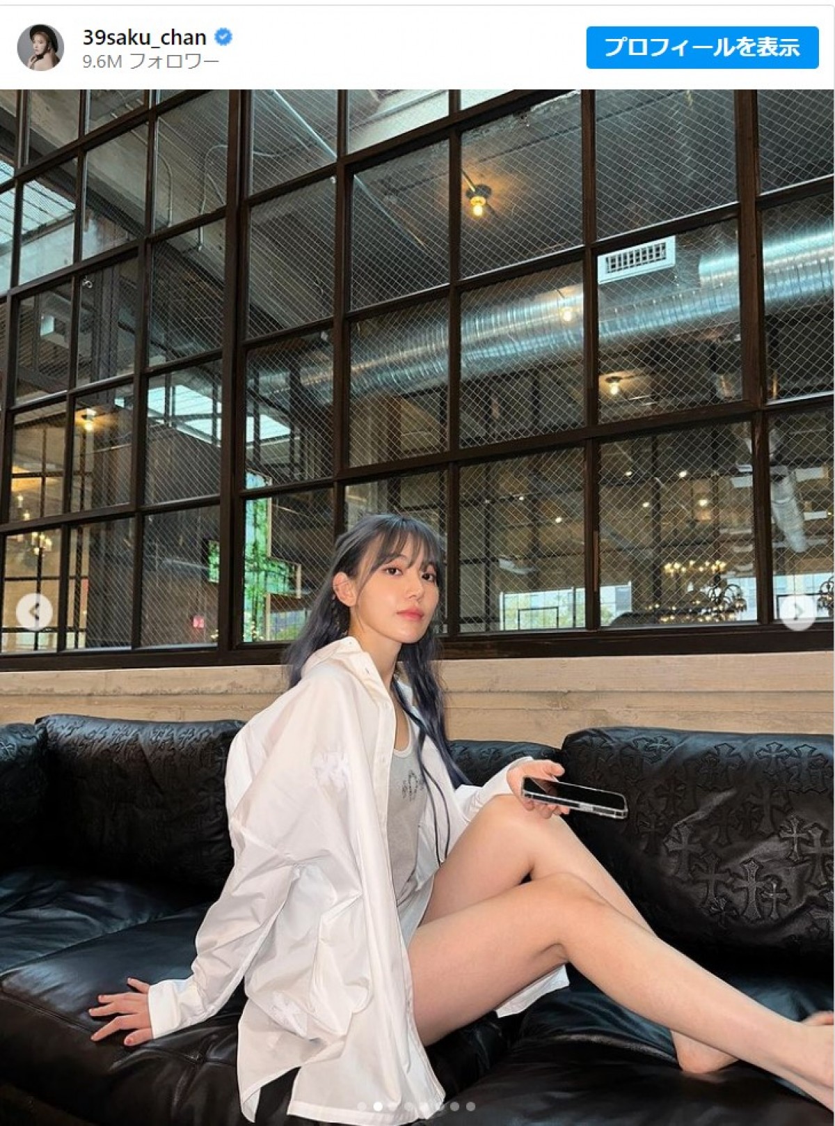 20231031 LE SSERAFIMのSAKURA（サクラ）　※「SAKURA」Instagram