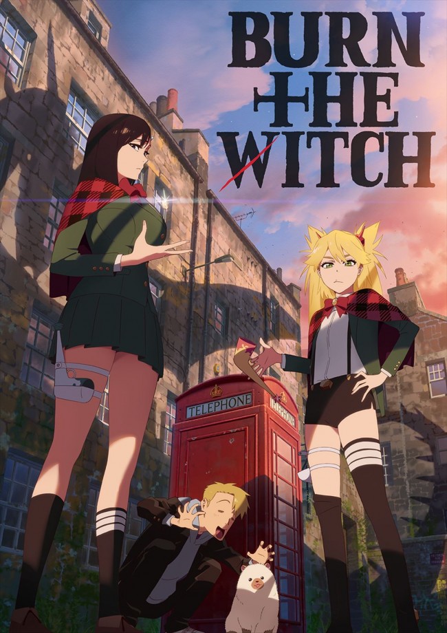 アニメ『BURN THE WITCH #0.8』キービジュアル