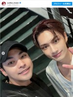 【写真】SEVENTEEN ジュン＆柳楽優弥の2ショットが豪華すぎる！　「びじゅえぐ」「画面割れるど」など反響