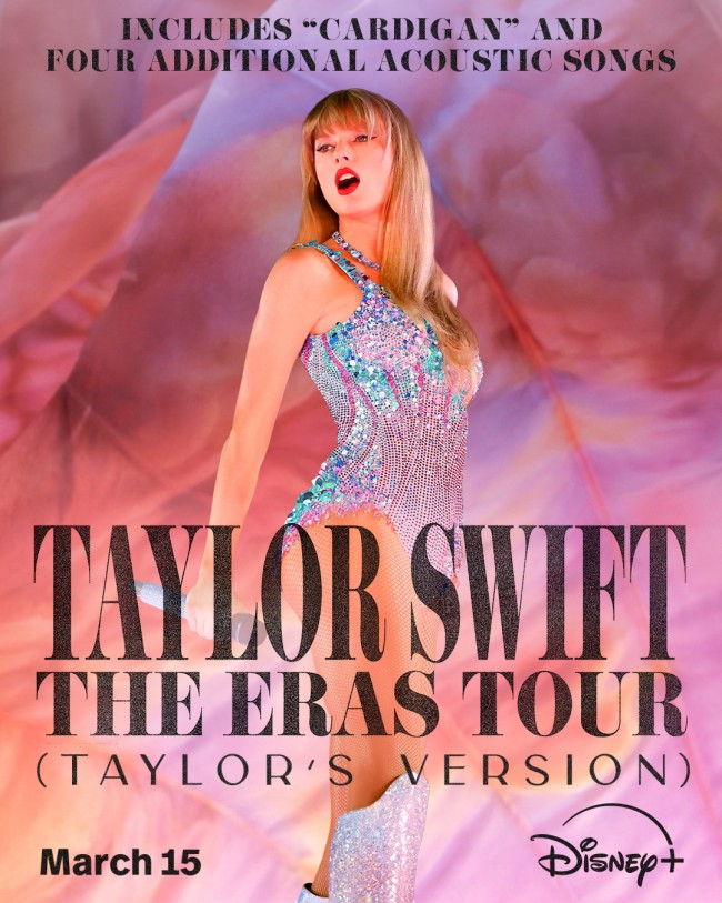 テイラー・スウィフト：THE ERAS TOUR（Taylor’s Version）のメインビジュアル